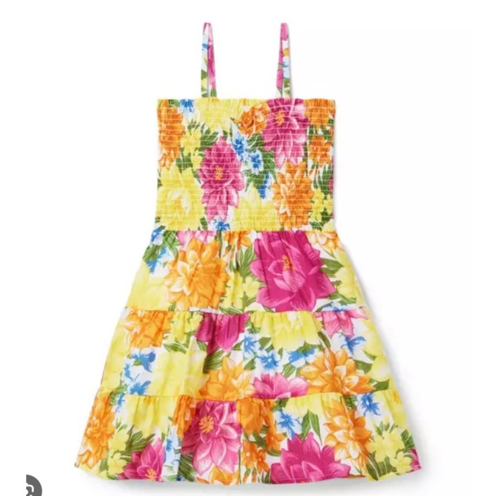 Janie and Jack The Millie Smocked Sundress Size 18